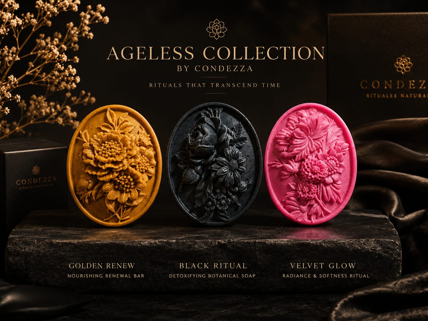 CONDEZZA Ageless Collection Luxury Soap Set